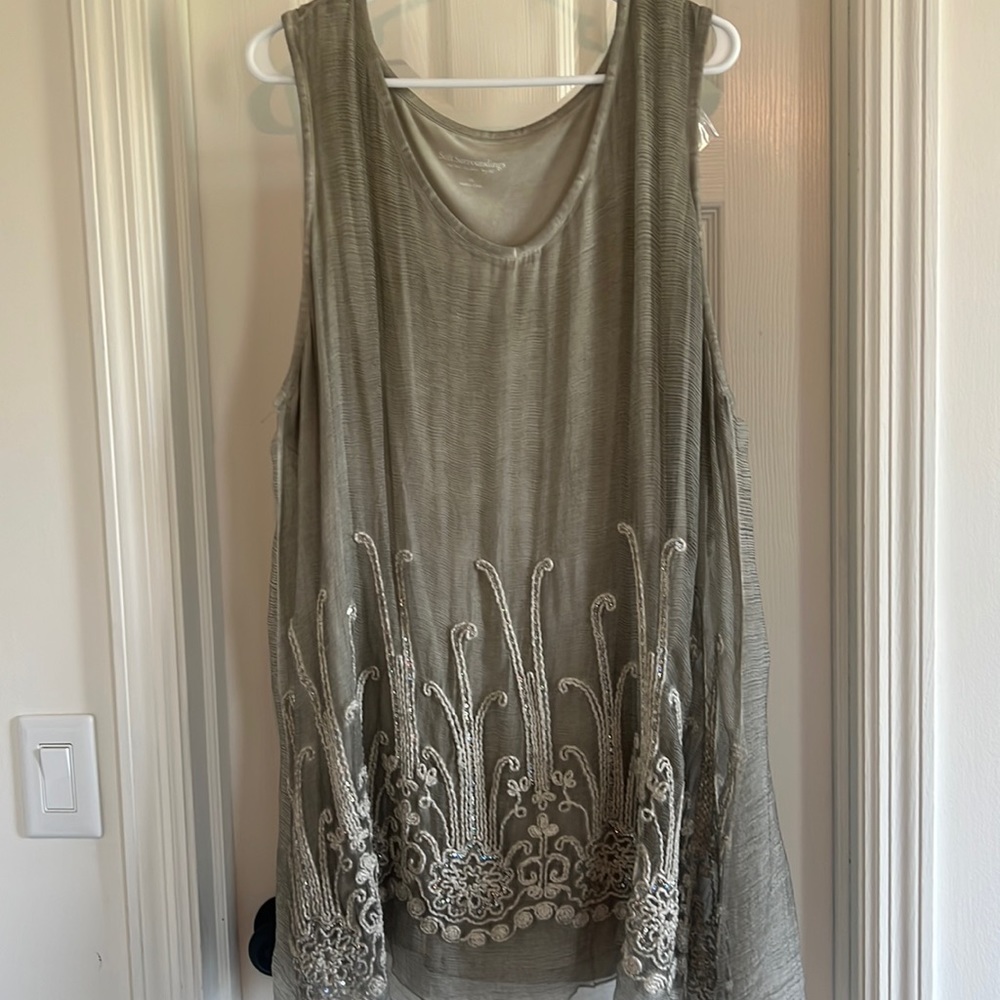 Soft Surroundings Women's 2X Tunic New With Tags!